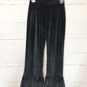 Matilda Jane Holiday Best Velor Big Ruffles S